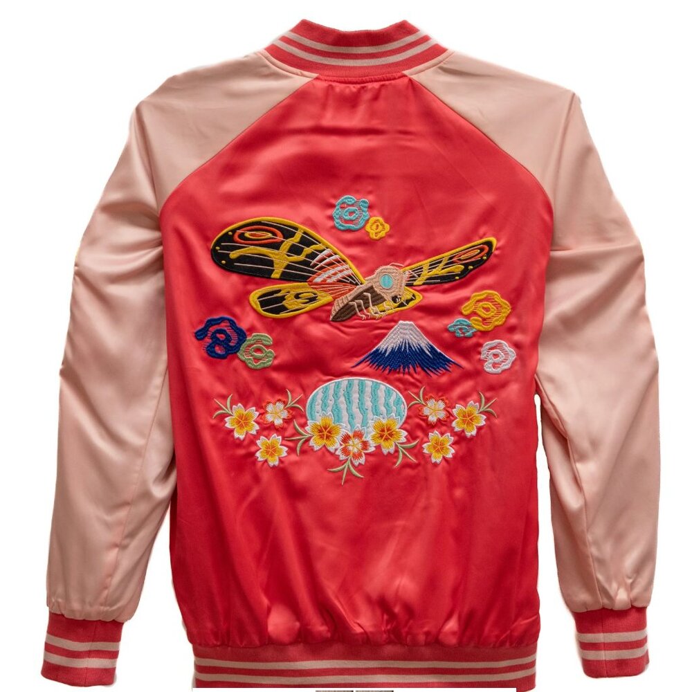 Middle of Beyond Reversible Godzilla/Mothra Jacket - Picture 3 of 4